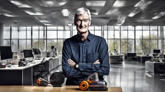 James Dyson: Das beeindruckende Vermögen des Staubsauger-Pioniers